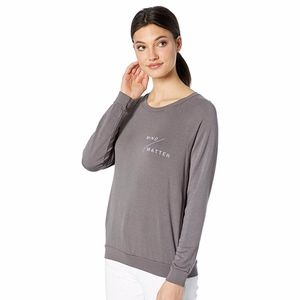 Jules Open-Back Pullover in Charcoal Mind/Matter